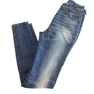 NYC Denim Size 26 High-Rise Jeans Intentional Fading and Whiskering 3x1